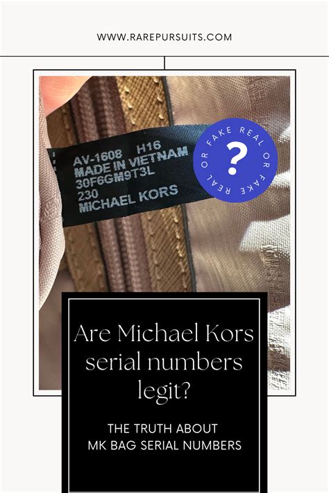 michael kors serial number checker|michael kors authenticity code.